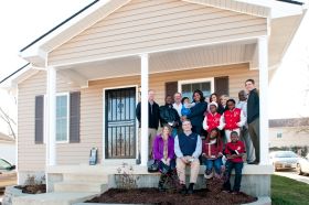 Dedication Ceremony for Lexington Habitat for Humanity’s LEED Certified Home.